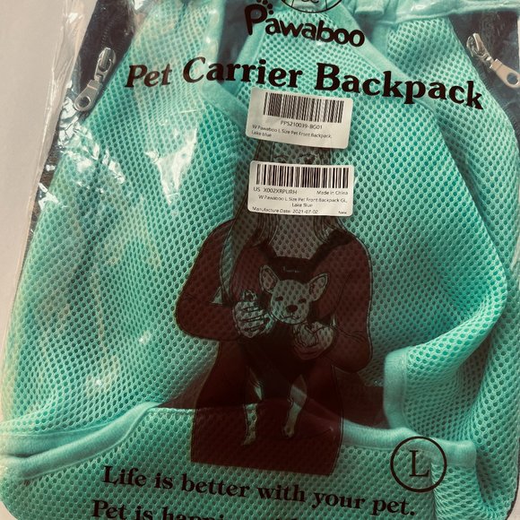 PAWABOO Pet Carrier Backpack Size Large - Picture 2 of 7